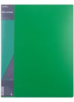 Папка 60ф А4 "STANDARD" пластик 0,7мм, зеленая