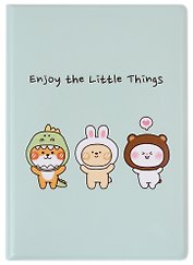 Обложка для паспорта Kawaii Зверюшки (ПВХ бокс)