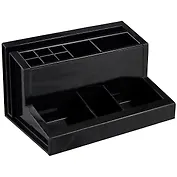 Подставка настольная "Leader" пластик, черный, Erich Krause