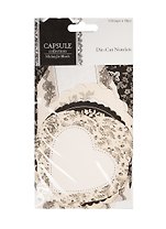 Набор для скрапбукинга (на подложке) (в пакете) (6 дизайнов) (18шт) MIDNIGHT BLUSH