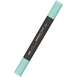 Маркер художественный "Сонет" бирюзовый светл., двухсторон., тонк. и широк.долото, Сонет