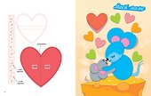 Объёмные аппликации из бумаги. Праздники для девочек - 2