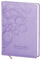 Ежедневник недат. А5 160л "Fiore" фиолетовый, кож.зам., тв.переплет, поролон, двойное ляссе, перф.углы, In Folio