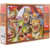 Пазл Super 3D, Дино селфи (Dino Selfie ) 500 эл.,61*46см. - 0