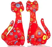 Игрушка мягкая, ПУФФИ, Кошки 32см