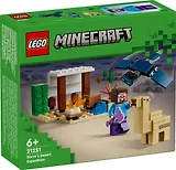 LEGO Minecraft: Экспедиция Стива в пустыню, 75 деталей (21251)