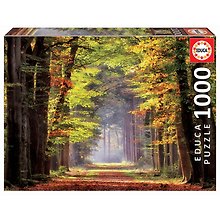 Пазл 1000 деталей  "Осенняя прогулка"