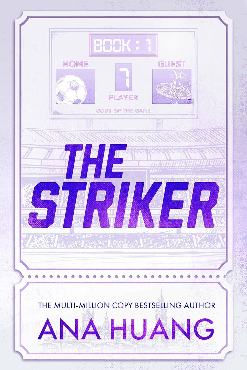 Обложка книги «The Striker (Ana Huang) Страйкер (Ана Хуан) /Книги на английском языке»