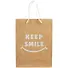 Пакет А5 "KEEP SMILE" бел.шрифт, крафт, нейтр. - 1