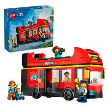 LEGO City: Красный двухэтажный экскурсионный автобус, 384 детали (60407)