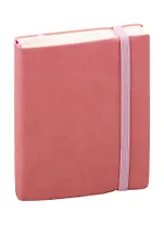 Ежедневник недат. А6 152л Reference дымчато-розовый, иск.кожа, интегр.переплет, тонир.блок, на резинке