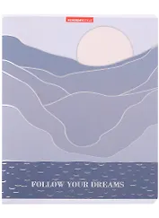 Тетрадь в клетку Academy Style, "За мечтой", 96 листов