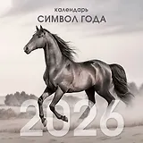 Календарь 2026г 320*320 "Символ года. 2" настенный, на спирали