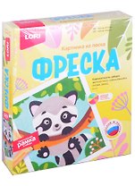 Фреска. Картина из песка "Енотик"