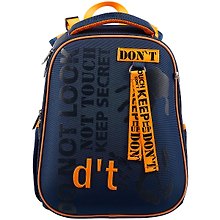 Ранец «Don't Touch!», анатомическая спинка, 2 отделения, 2 кармана, 37×29×17 см, ЭВА, Hatber