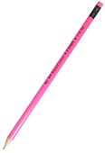 Карандаш чернографитный с ластиком «Candy», Faber-Castell, HB - 0