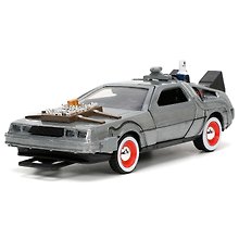 Игрушка «Модель машинки Hollywood Rides 1:32 Назад в будущее Time Machine (Back To The Future-3)», Jada Toys