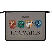 Папка для тетрадей А4 1отд. "Гарри Поттер" 245*340*40мм, пластик, молния, инд.уп.