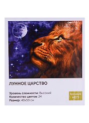 Картина по номерам Art Idea 40*50см. Лунное царство (H073)