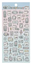 Наклейки Зайки, PVC