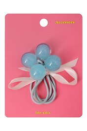 Набор резиночек Шарики (4шт) (пластик) (9см) (12-Aidou-11)