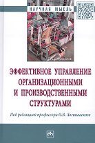 Эффективное управление организационными и производственными структурами