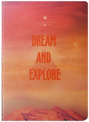 Блокнот Космос Dream and Explore (92стр) (11х14)