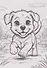 Раскраска. Собачки - 2