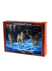Пазл 500 B-51793 Волки (47х33см) (9+) (коробка) (Castorland)