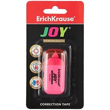 Корректор-лента «Joy», Erich Krause, 5 мм х 6 м, в ассортименте