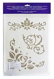 Трафареты для стен Цветы 22*31см ВНТ-36