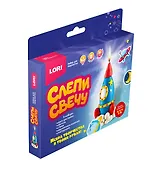 Набор для творчества LORI. Слепи свечу "Ракета"
