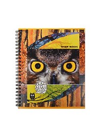 Тетрадь в клетку Полиграфика, Wise Eyes, 80 листов, в ассортименте