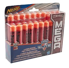 Игровой набор HASBRO, NERF МЕГА 20 стрел которые подходят к любому бластеру серии МЕГА B0085