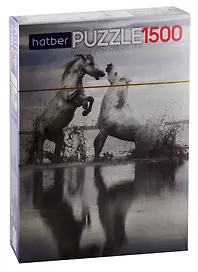 Пазл «Лошади» 1500 элементов, Premium, Hatber