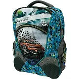 Рюкзак школьный "Форсаж" 38*32*18см, отд.на молнии, уплотн.лямки, уплотн.спинка, светоотраж.вставки, Proff