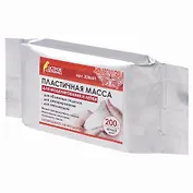 Паста (масса) для моделирования и лепки "Остров сокровищ", отвердевающая, 200 г, белая