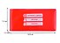Записная книжка 143х68 мм, 56 листов в линейку, красная, для интернет-адресов и паролей, Феникс+ - 1