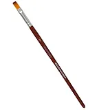 Синтетическая кисть, плоская, № 2