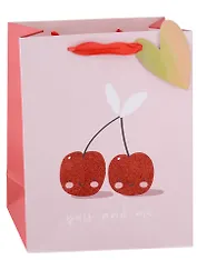 Пакет А4 32*26*12,5 "I love you" жен., бум.мат