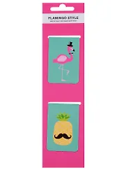 Магнитные закладки «Flamingo style», 2 штуки