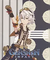 Тетрадь в клетку Genshin Impact, Bennett V2, 48 листов