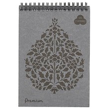 Блокнот для пастели «Premium Graphitе», графитовый, 30 листов, А5