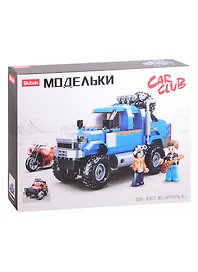 Конструктор серии Модельки, Пикап, 363 дет., кор.
