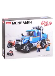 Конструктор серии Модельки, Пикап, 363 дет., кор.