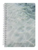 Ежедневник недат. А5 166л "DoYourLine. Поток вдохновения" тв. обл., гребень