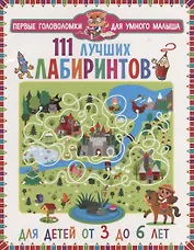 111 лучших лабиринтов. Для детей от 3 до 6 лет