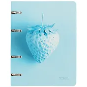 Тетрадь на кольцах в клетку Listoff, Berries, 120 листов