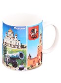 Кружка Москва (фарфор) (300мл) (P1124-Msk) - 0