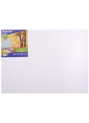 Холст на картоне 35*50см грунт, хлопок, мелкое зерно, (МДФ), BRAUBERG ART CLASSIC
